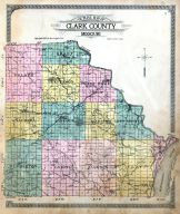 Outline County Map, Clark County 1915